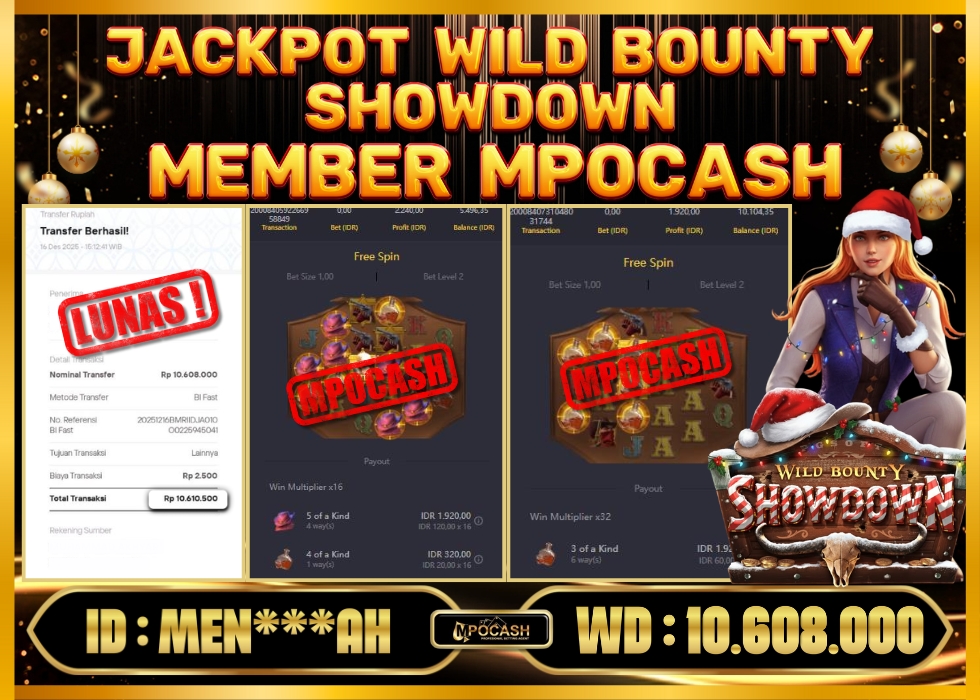 MPOCASH JACKPOT WILD BOUNTY SHOWDOWN